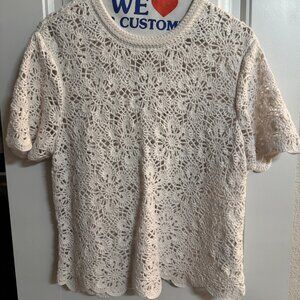 Floral cableknit - Abercrombie